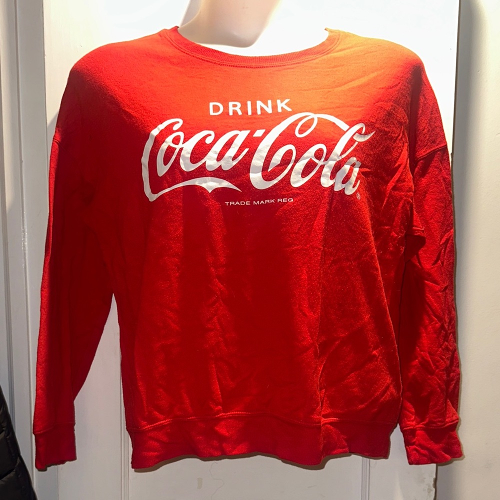 Coca Cola Bold Red Crewneck Sweater